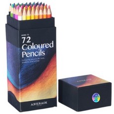 퍼플빈 전문가용 고급 색연필, 72색, 1개