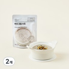 라쿠치나 버섯 크림 스프 (냉장), 160g, 2개