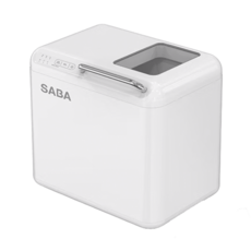 SABA 全自動微電腦UV製冰機 SA-HC02M, UV抑菌, 兩種冰塊尺寸, 觸控面板, 一鍵自動清洗, 6分鐘快速製冰