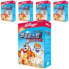 콘푸로스트 라이트슈거 시리얼, 530g, 5개