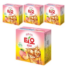 TIO 桃子冰茶隨身包, 13g, 40條, 4盒