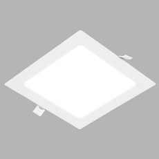 비츠온 LED 다운라이트 12W 사각 매입등 15.2cm, 화이트 + 주광색, 1개 1개, 화이트 + 주광색