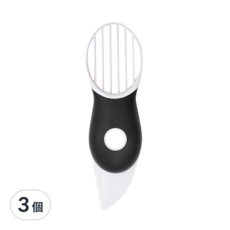 OXO 3合1酪梨去核切片器，去核、切片、刨肉一次完成, 單色, 3個