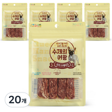 수제의여왕 강아지 간식, 오리스테이크, 70g, 20개