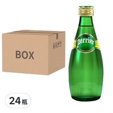 perrier 沛綠雅 氣泡天然礦泉水, 清爽解渴無負擔, 330ml, 24瓶
