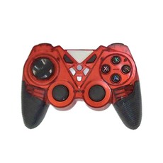 e-kit 逸奇 雙震動USB電腦搖桿遊戲搖桿，紅色, UPG-1100, 1盒