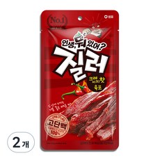 샘표 질러 크레이지핫 육포, 70g, 2개