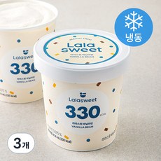 라라스윗 바닐라빈 아이스밀크 (냉동), 474ml, 3개