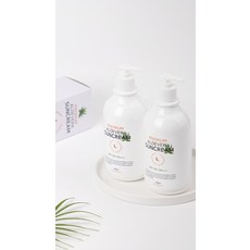 닥터문 프리미엄 대용량 알로에베라 선크림 SPF50+ PA+++, 500ml, 1개 - 이미지 3