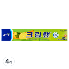 크린랩 30cm x 100m, 4개 - 랩핑