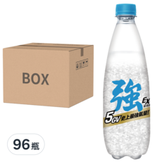 泰山 Cheers EX 強氣泡水，5GV最強氣量，中央山脈優質水源, 500ml, 96瓶
