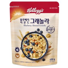 켈로그 블루베리 아몬드 그래놀라, 450g, 1개