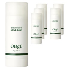 OBge 블랙헤드 스틱 스크럽 밤, 20g, 6개, 1개입