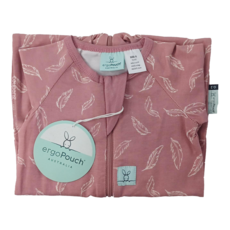 ergoPouch 長袖連身衣 - 0.2竹纖維, 塔塔紅, 6-12個月 (76CM)