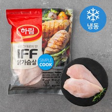 하림 IFF 닭가슴살 냉동 2kg 1개