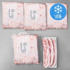 미트코리아 덴마크산 돈삼겹살 15mm (냉동), 2.5kg, 4개