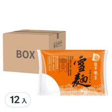名廚美饌 蒟蒻雪麵 12入, 低卡零脂肪, 清爽Q彈, 開封即食, 310g, 12包