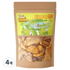 hyosungfood Crispy Fried香蕉 香蕉醬, 200g, 4個