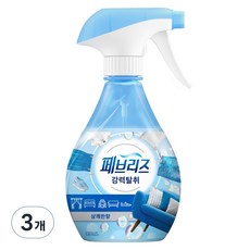 페브리즈 섬유탈취제 강력탈취 상쾌한향, 370ml, 3개