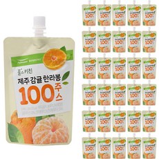 풀무원 풀스키친 제주 감귤 한라봉 100주스, 100ml, 40개