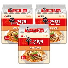 농심 신라면 건면, 15개 15개