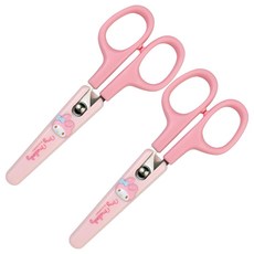 buyhearts Cinnamoroll 安全帽剪刀, 淺粉色, 2個