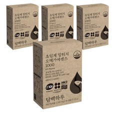 담백하루 초임계 알티지 오메가3 에센스 1000, 30정, 4개