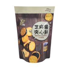 新竹福源 芝麻醬夾心餅, 135g, 1包