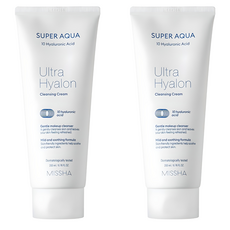 미샤 수퍼 아쿠아 울트라 히알론 클렌징 크림, 200ml, 2개 200ml, 2개