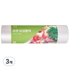 코멧 위생롤백 점보특대형 37 x 50 cm, 450개, 3개