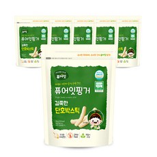 퓨어잇 핑거 길쭉한 야채스틱 30g, 단호박, 6개