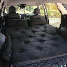 다니고 엠보싱 캠핑 차박 자충 에어매트 + 전용 가방 + 에어 펌프 풀세트 J121, 다크그레이