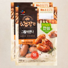 더건강한 그릴비엔나, 200g, 2개