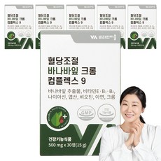Vitamin Village 香蕉葉萃取錠, 30顆, 6盒