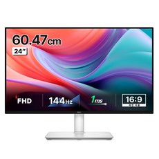 델 FHD IPS 144Hz 스피커 피벗 24 Plus 모니터, 60.47cm, S2425HSM