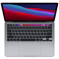 Apple 2020 맥북 프로 13, 스페이스 그레이, M1, 1024GB, 16GB, MAC OS, Z11C000B1