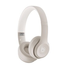 Apple Beats Solo 4 온이어 무선 헤드폰, 샌드스톤