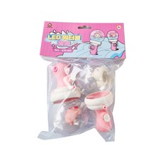 LET'S TOY LED水球水槍 2種組, 兔子，豬