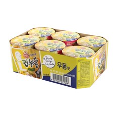 오뚜기 컵누들 우동 컵라면, 6개