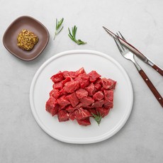 호주산 우안심 찹스테이크용 (냉장), 300g, 1팩