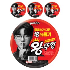 paldo 八道 王蓋泡麵 碗裝, 4入