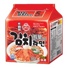 OTTOGI 不倒翁 泡菜拉麵 120g, 5包