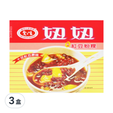愛之味 紅豆粉粿禮盒 12罐入, 3120g, 3盒