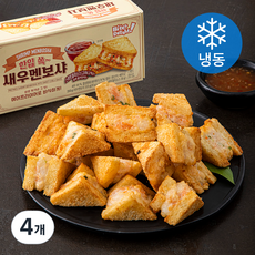 [쿠팡직수입] Bite?Delight! 한입 쏙 새우멘보샤 (냉동), 350g, 4개