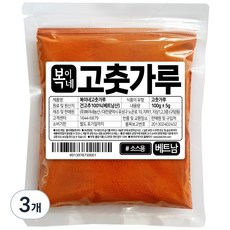 복이네먹거리 베트남 고운 고춧가루 매운맛 청양 소스용, 100g, 3개