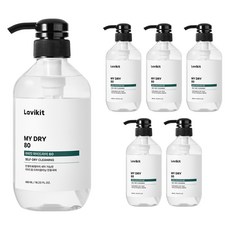 La vikit Bootstrap My Dry 80 洗衣粉產品, 480ml, 6個