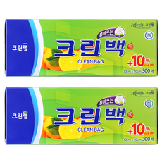 크린랲 크린백 30cm x 50cm, 30 x 50 cm, 300개입, 2개