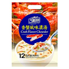 3點1刻 香蟹風味濃湯 12入, 180g, 1袋