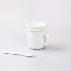 보울보울 국산 노르딕볼볼 뚜껑머그340ml, 밀크화이트, 1개 밀크화이트, 1세트