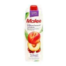Malee 100% 水蜜桃綜合果汁, 1000毫升, 1L, 1瓶